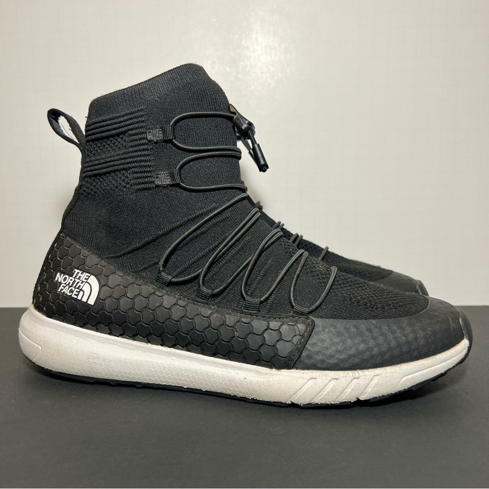 Mens THE NORTH FACE Touji Mid Lace Black Lightweight Shoes / Size 8.5